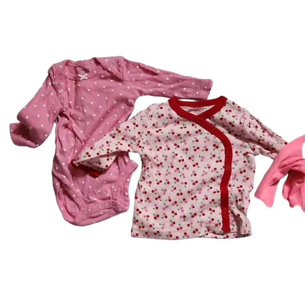 Baby Girl Sz 3 Month Lot of 10 Bodysuits Tops & Bottoms Carter's Gymboree